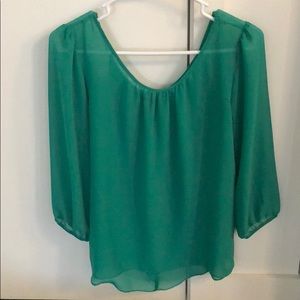 Cute Green Blouse